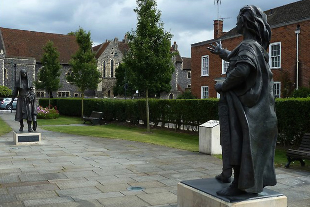 King Ethelbert & Queen Bertha