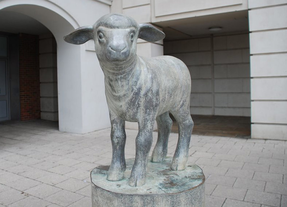 Lamb by Kenny Hunter